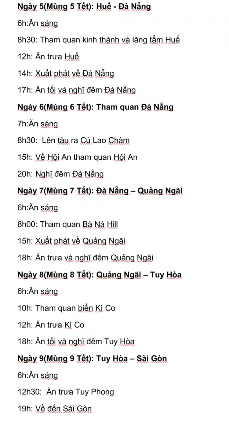 Nhờ tư vấn hành trình du lịch Biên Hòa - Đà Nẵng - Huế tết 2020 Nhờ tư vấn hành trình du lịch Biên Hòa - Đà Nẵng - Huế tết 2020