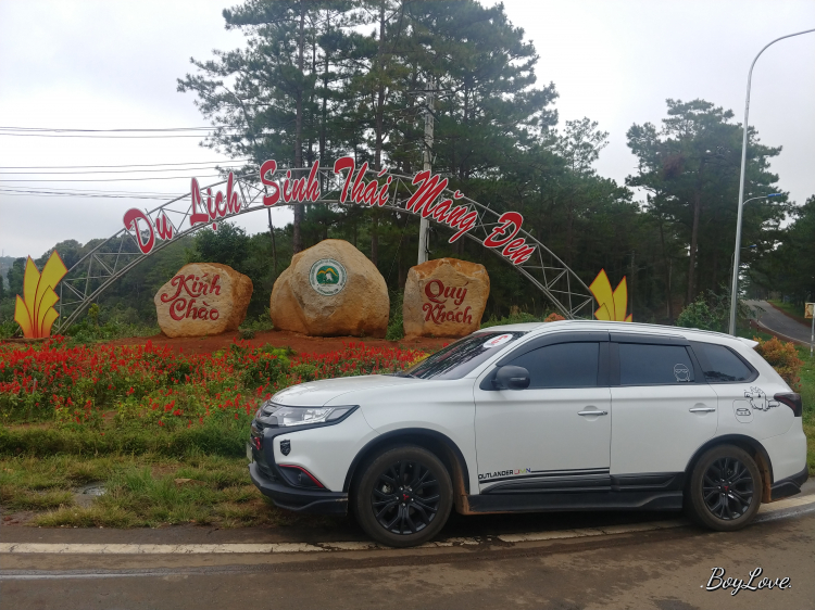 Phượt Xuyên Việt với Outlander 2.0 STD 2018 yêu vấu sau 1 năm dùng