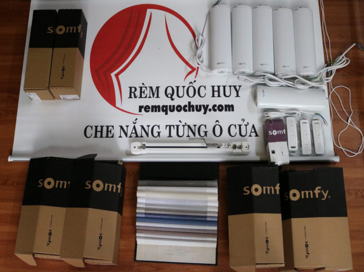 Tư vấn - Lắp đặt - Cung cấp: Rèm cửa tự động tại TP.HCM