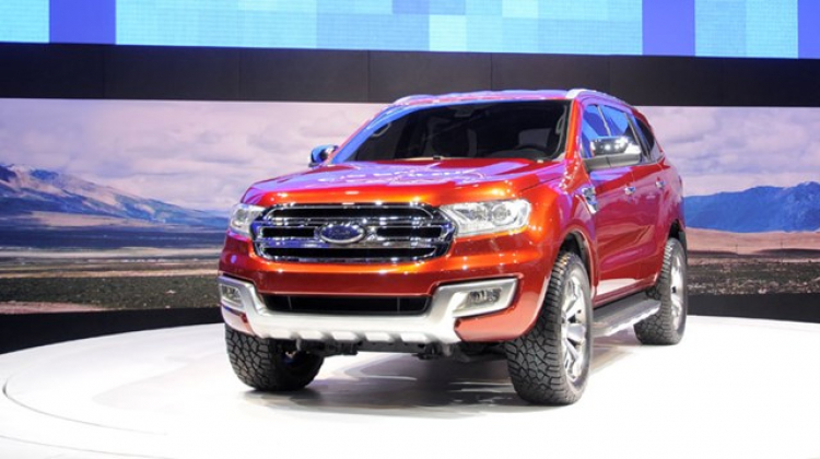 Ford Everest 2015 nâng cấp mạnh mẽ, giá dự đoán 45.000 USD
