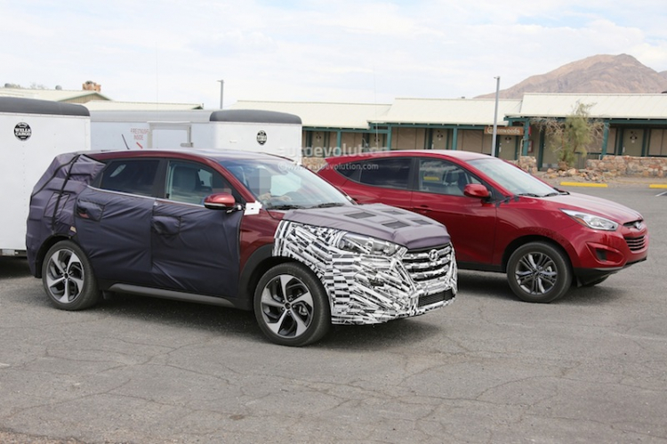 Xuất hiện bản thiết kế Hyundai Tucson 2016 trước khi ra mắt