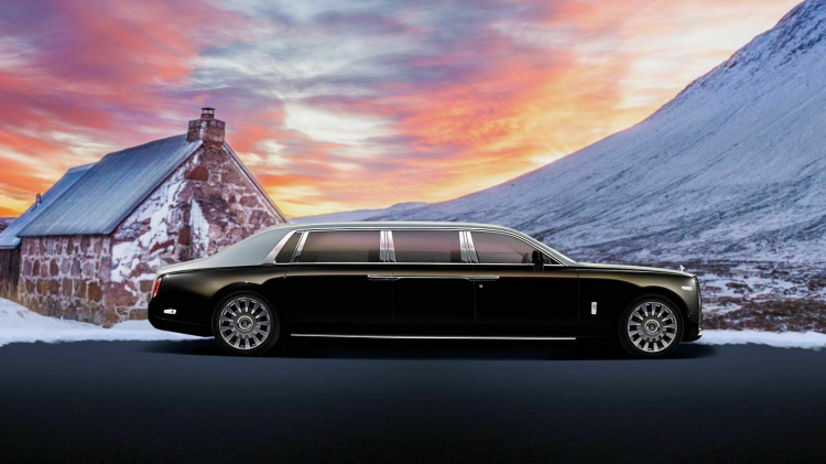 Rolls-Royce Phantom VIII trở thành siêu limousine dài hơn 7m khi qua bàn tay hãng độ Klassen