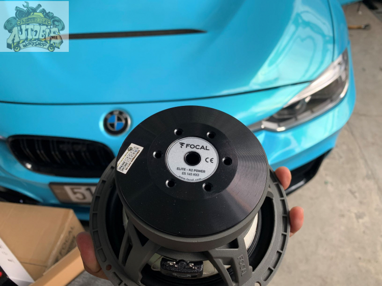 Độ âm thanh hiệu FOCAL cho xe BMW