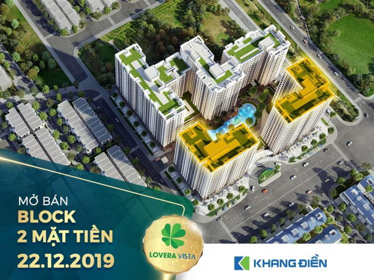 Căn hộ Lovera Vista - Cập nhật tiến độ các dự án của Khang Điền