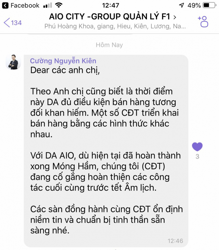 Căn Hô AIO Bình Tân của Hoa Lâm