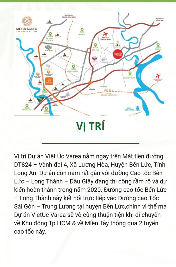 Dự án VietUc VAREA - Long An