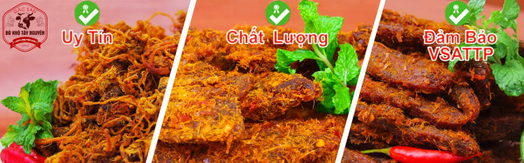 Chỗ mua khô bò ngon ở Sài gòn