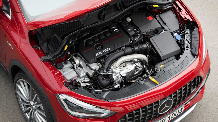 Mercedes-AMG GLA 35 4MATIC 2021 ra mắt: Máy 2.0L mạnh hơn 300 mã lực