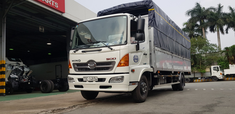 giá xe tải hino 6t5 mới nhất năm 2020