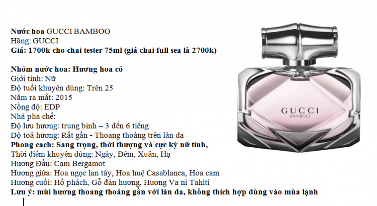 Giải cứu nước hoa Giải cứu nước hoa