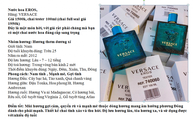 Giải cứu nước hoa Giải cứu nước hoa