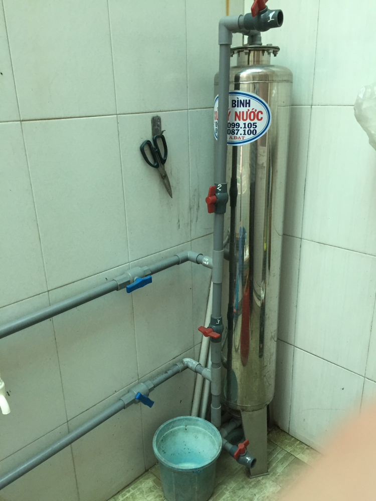TB lọc thô nước máy 1m3/ ngày dùng cho sinh hoạt và ăn uống. TB lọc thô nước máy 1m3/ ngày dùng cho sinh hoạt và ăn uống.