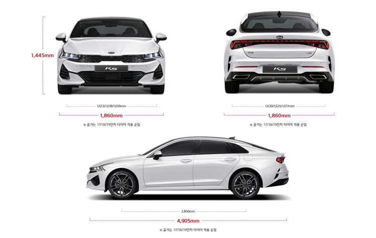 Kia Optima thế hệ mới có động cơ 2.5L tăng áp; AWD và nhiều “đồ chơi” an toàn hỗ trợ lái