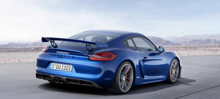 Porsche Cayman GT4: xe cho đàn ông!