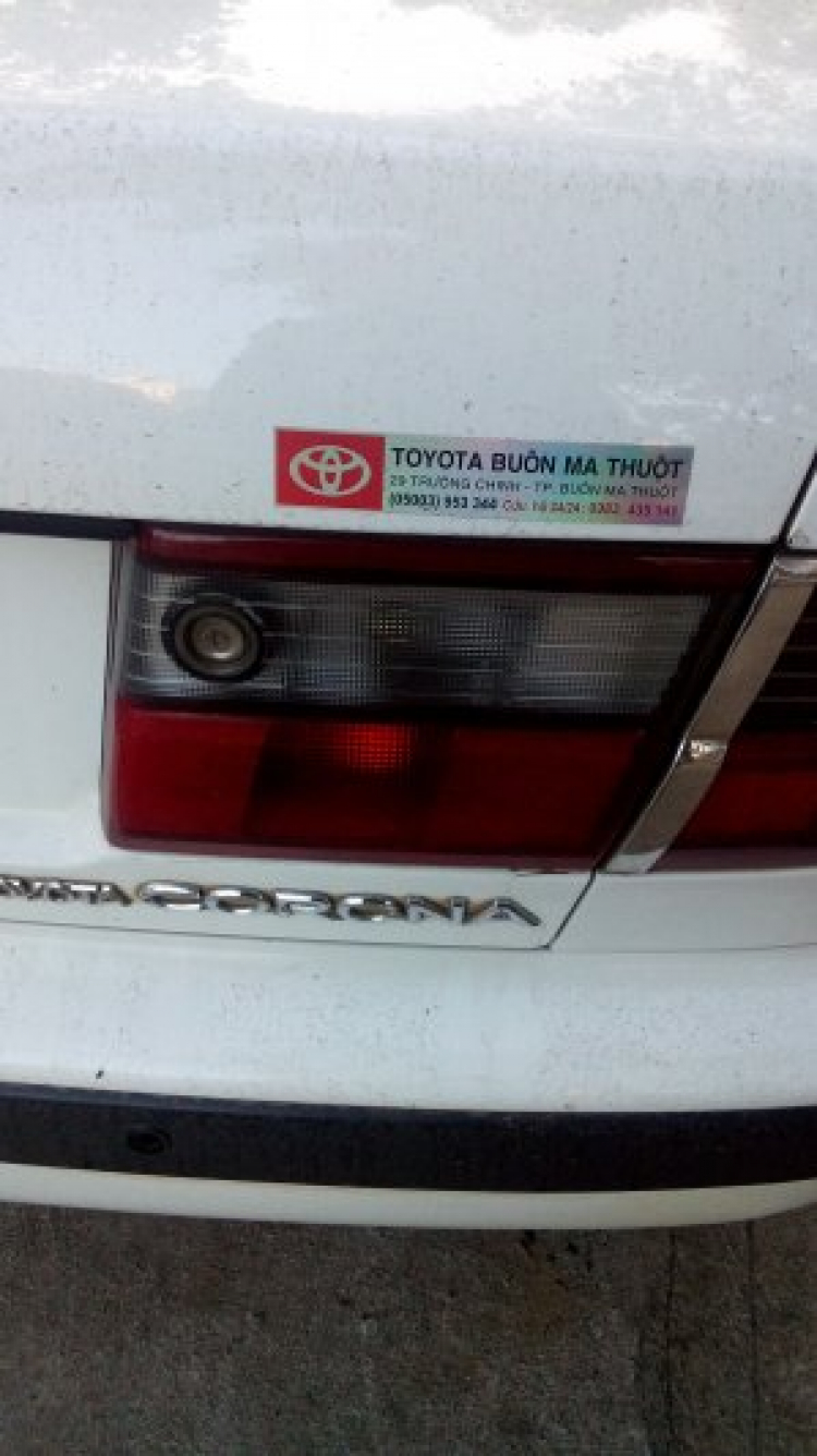 Toyota Corona 1992 - 1996 mắt híp đít bồng (Na béo ) Toyota Corona 1992 - 1996 mắt híp đít bồng (Na béo )