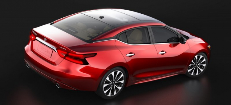 Nissan Maxima 2016 lột xác về thiết kế