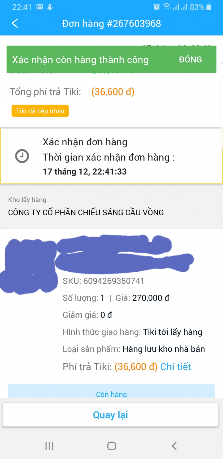 Bán hàng trên các trang Laz, Tiki, Sendo...