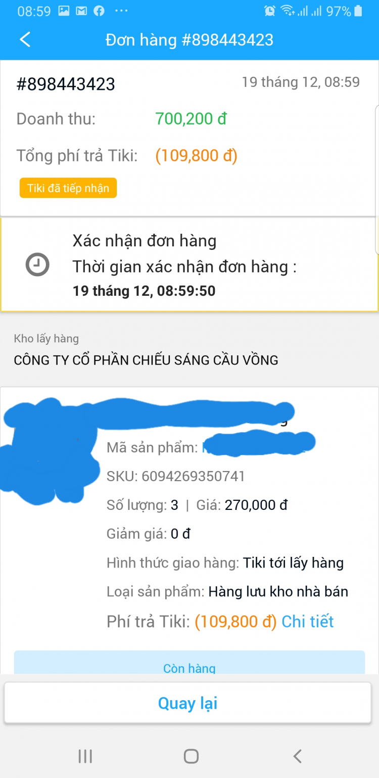 Bán hàng trên các trang Laz, Tiki, Sendo...