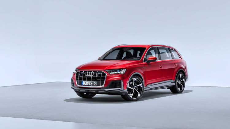 Audi Q7 2020 facelift báo giá từ 60.000 USD tại Mỹ