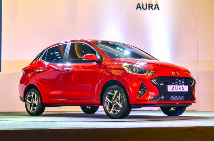 Cận cảnh Hyundai Aura mới tại Ấn Độ: Mẫu xe thay thế Grand i10 sedan