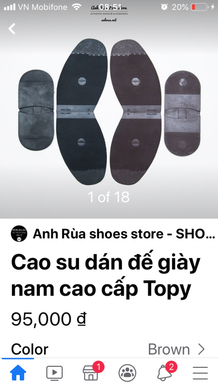 Câu hỏi lặp đi lặp lại: mua giày nam công sở