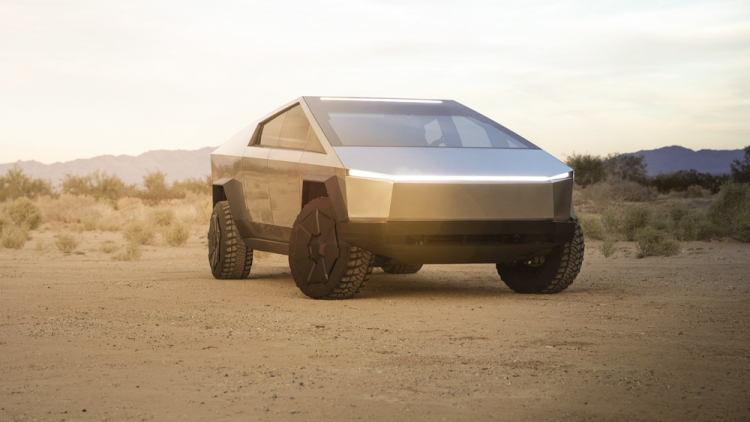 8 siêu xe concept có ngoại hình khoa học viễn tưởng giống Tesla Cybertruck