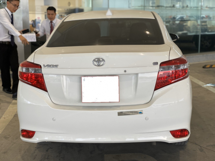 Cuối năm bán nhanh Toyota Vios Stđ 2017 giá rẻ