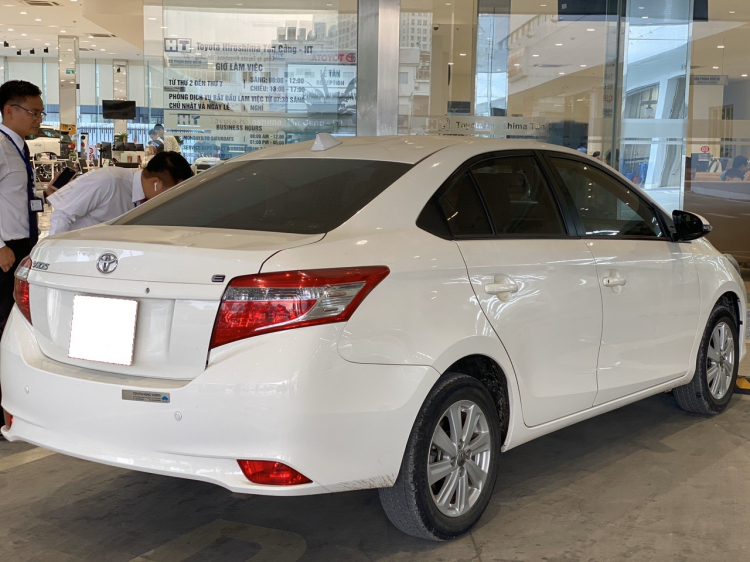 Cuối năm bán nhanh Toyota Vios Stđ 2017 giá rẻ