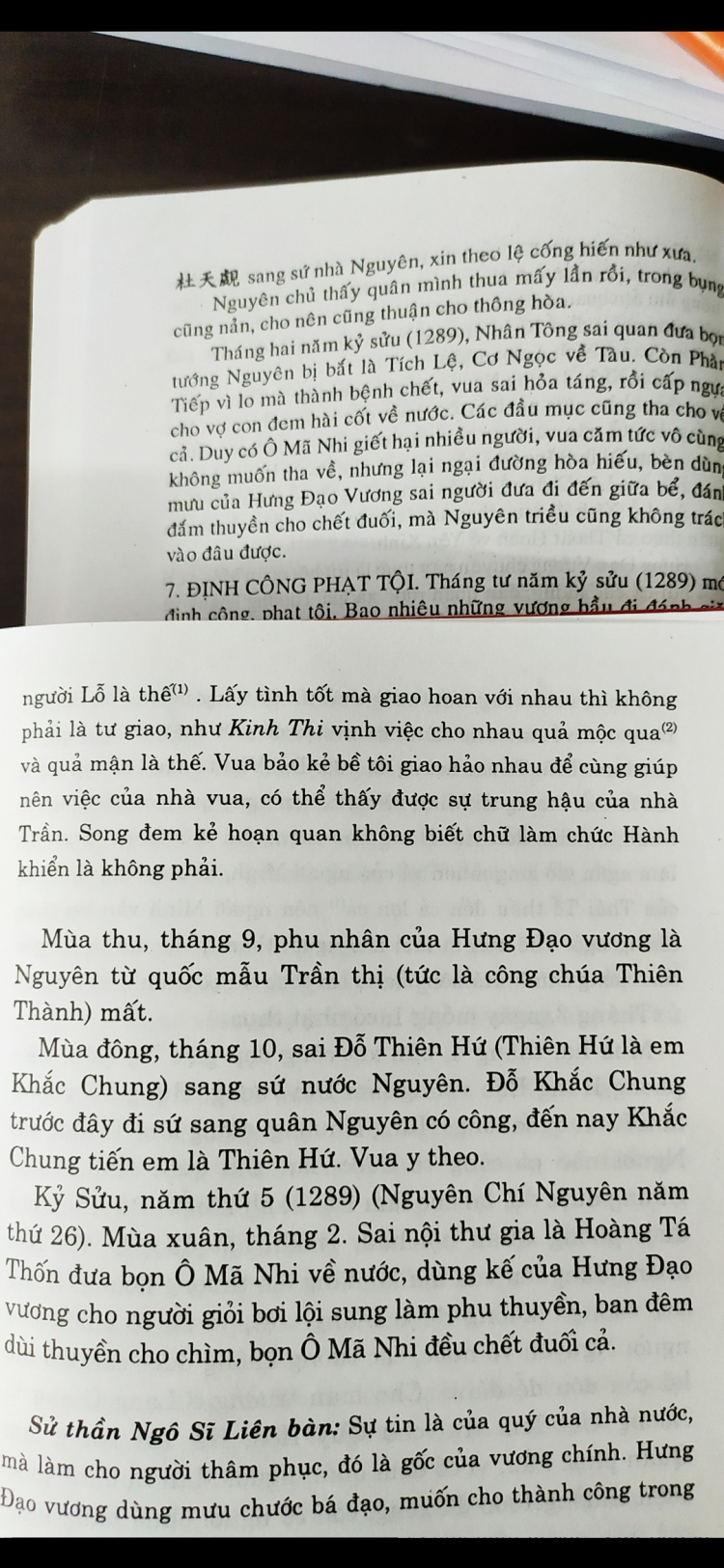 Vai trò quân Tống trong chiến thắng của nhà Trần.