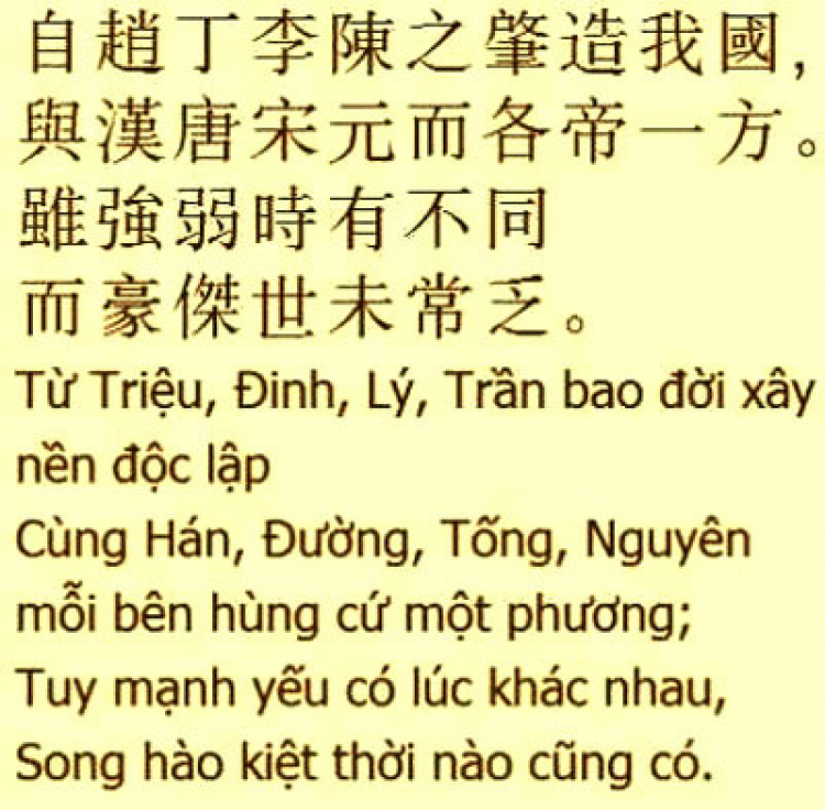 Vai trò quân Tống trong chiến thắng của nhà Trần.