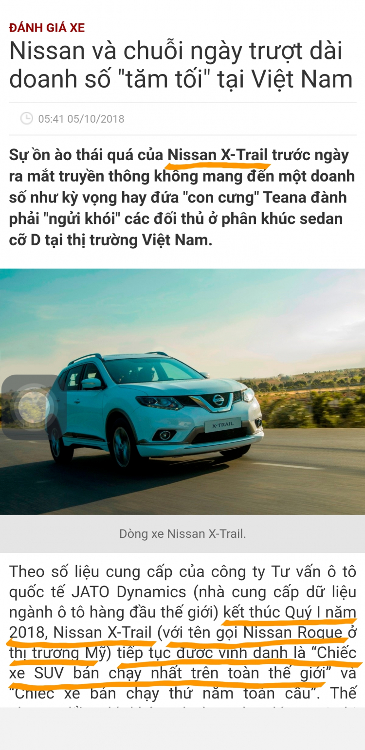 Người dùng đánh giá Nissan X-Trail: CUV 5+2 đáng giá trong tầm 1 tỷ