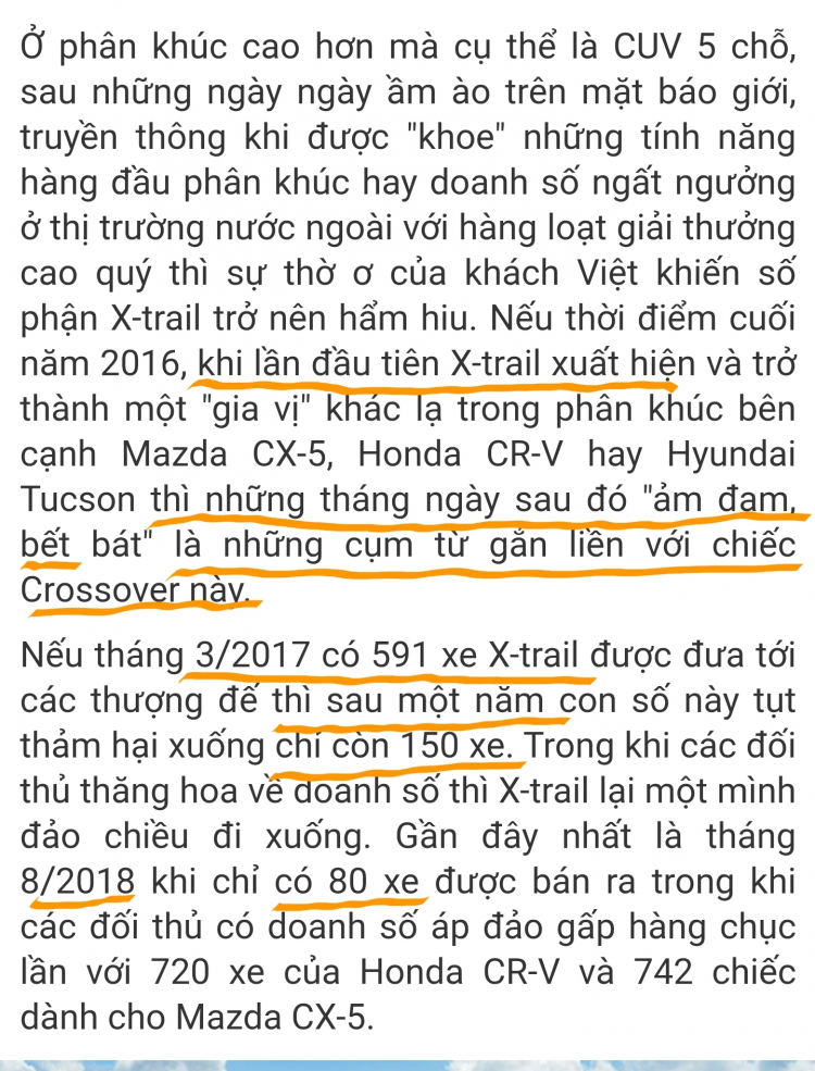 Người dùng đánh giá Nissan X-Trail: CUV 5+2 đáng giá trong tầm 1 tỷ