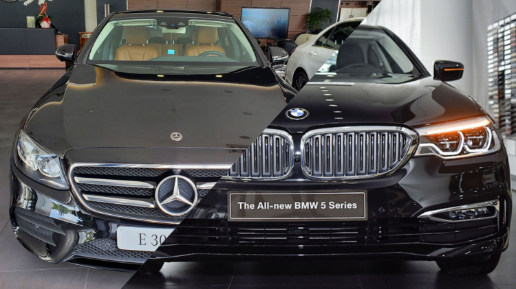 Hai mẫu xe BMW 530i và Mercedes-Benz E 300 chọn xe nào?