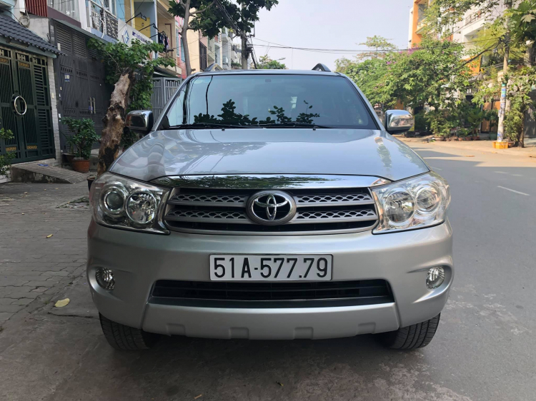 FORTUNER 2.7v 4x4 AT 2009 máy xăng