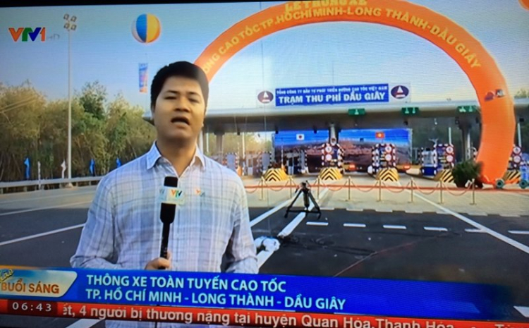 Chuẩn bị thông xe cao tốc Long Thành-Dầu Giây (8/2)
