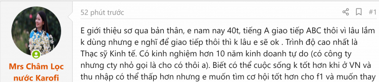 E muốn định cư ở nước ngoài. Ai có thể giúp e k?