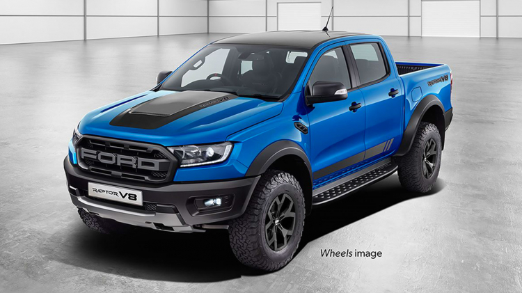 Ford Ranger Raptor sắp có phiên bản lắp động cơ xăng V8 5.0L tại Úc