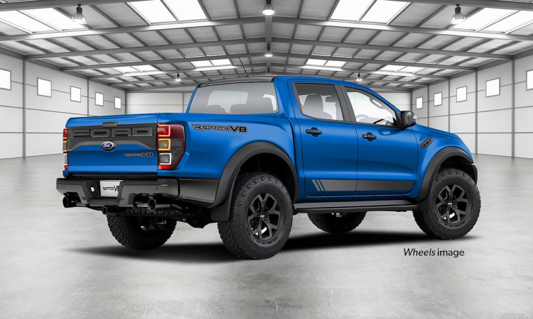 Ford Ranger Raptor sắp có phiên bản lắp động cơ xăng V8 5.0L tại Úc