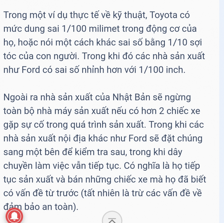 [Thảo luận] Vì sao Toyota giữ giá hơn Ford ?