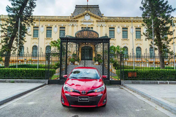 So sánh giá bán Toyota Vios 2020 với các đối thủ cùng phân khúc