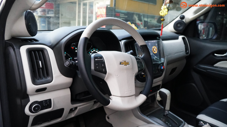 Cận cảnh bán tải Chevrolet Colorado LTZ độ âm thanh khủng ở Sài Gòn