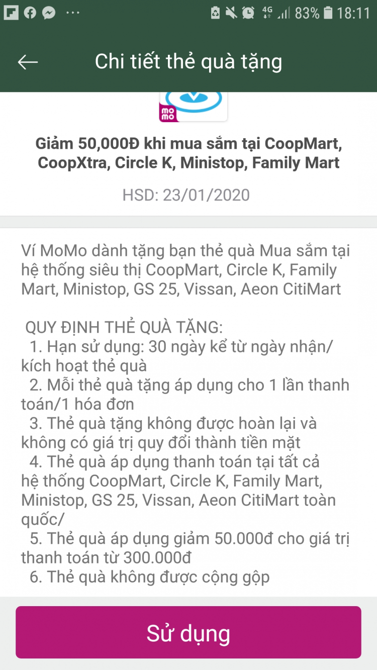 Hỏi mấy anh xài ví MOMO