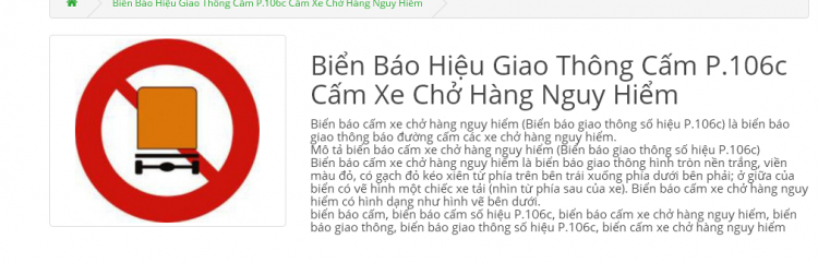 Biển báo loạn xạ làm khổ tài xế!!! Biển báo loạn xạ làm khổ tài xế!!!