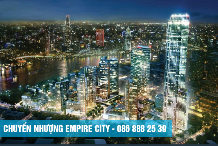 Chuyển nhượng căn hộ dự án Empire City view đẹp, Thủ Thiêm 2PN