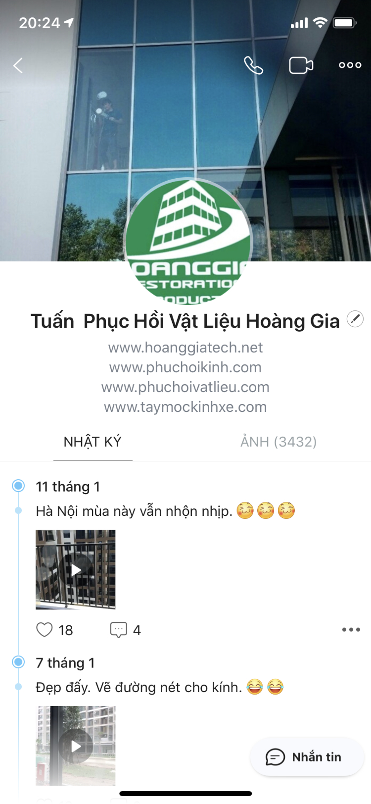 Đánh bóng kính lái?