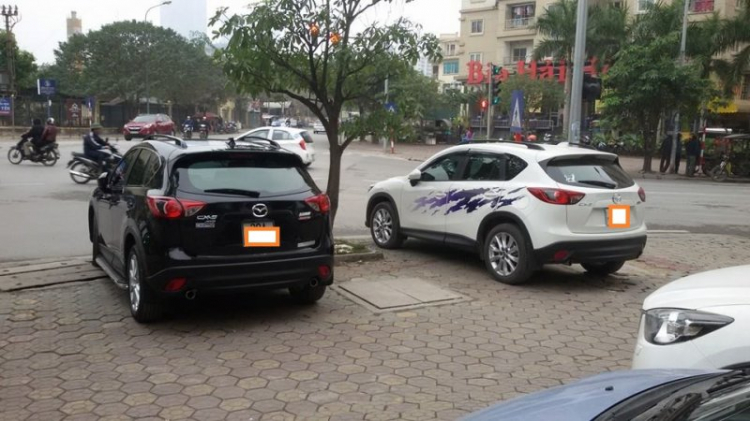 "Truy nã" một xe CX-5