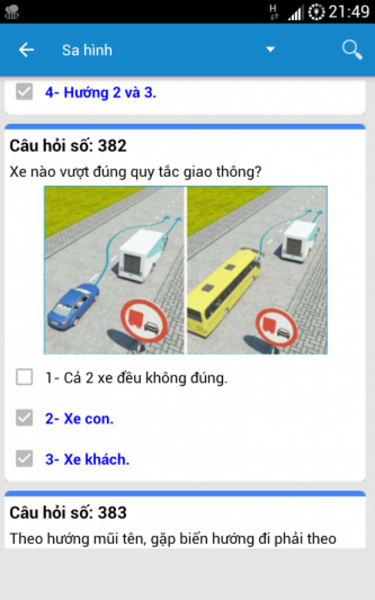 Bị bắt lỗi "không đi đúng phần đường" khi vượt xe