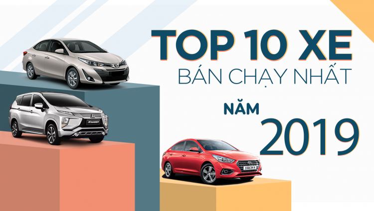 [Infographic] Top xe bán chạy nhất Việt Nam năm 2019: xe lắp ráp vẫn chiếm ưu thế