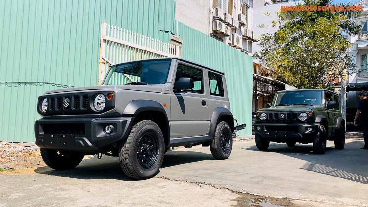 Cận cảnh bộ đôi Suzuki Jimny đầu tiên về Việt Nam: Nhập Đức, giá lăn bánh hơn 1,4 tỷ đồng