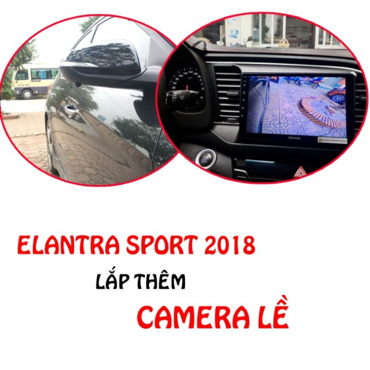 Elantra sport 2018: Sự thay đổi ngoạn mục sau khi lắp DVD android Ownice C960 Optical